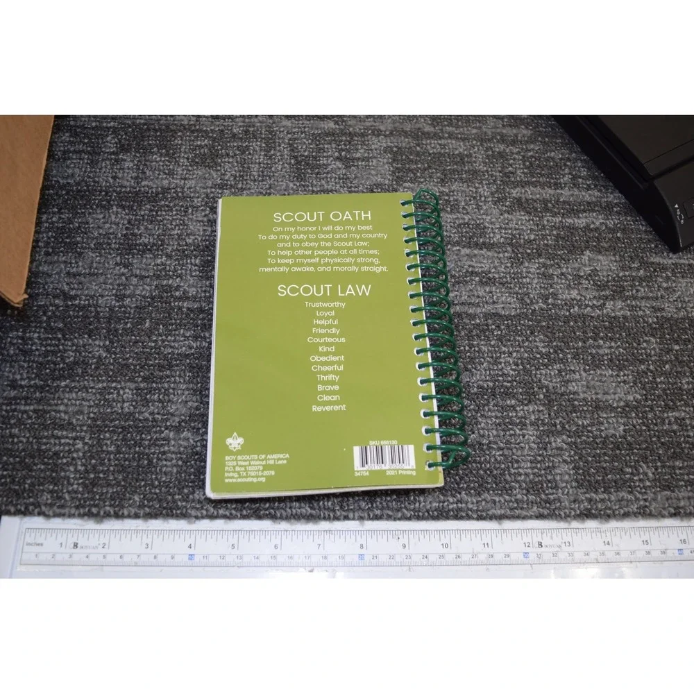 Official Cub Scout Webelos Spiral Bound Handbook 2021 - VERY GOOD Boy BSA